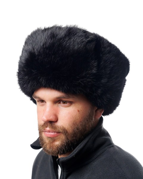 Мужская ушанка из кролика Classic Rabbit
