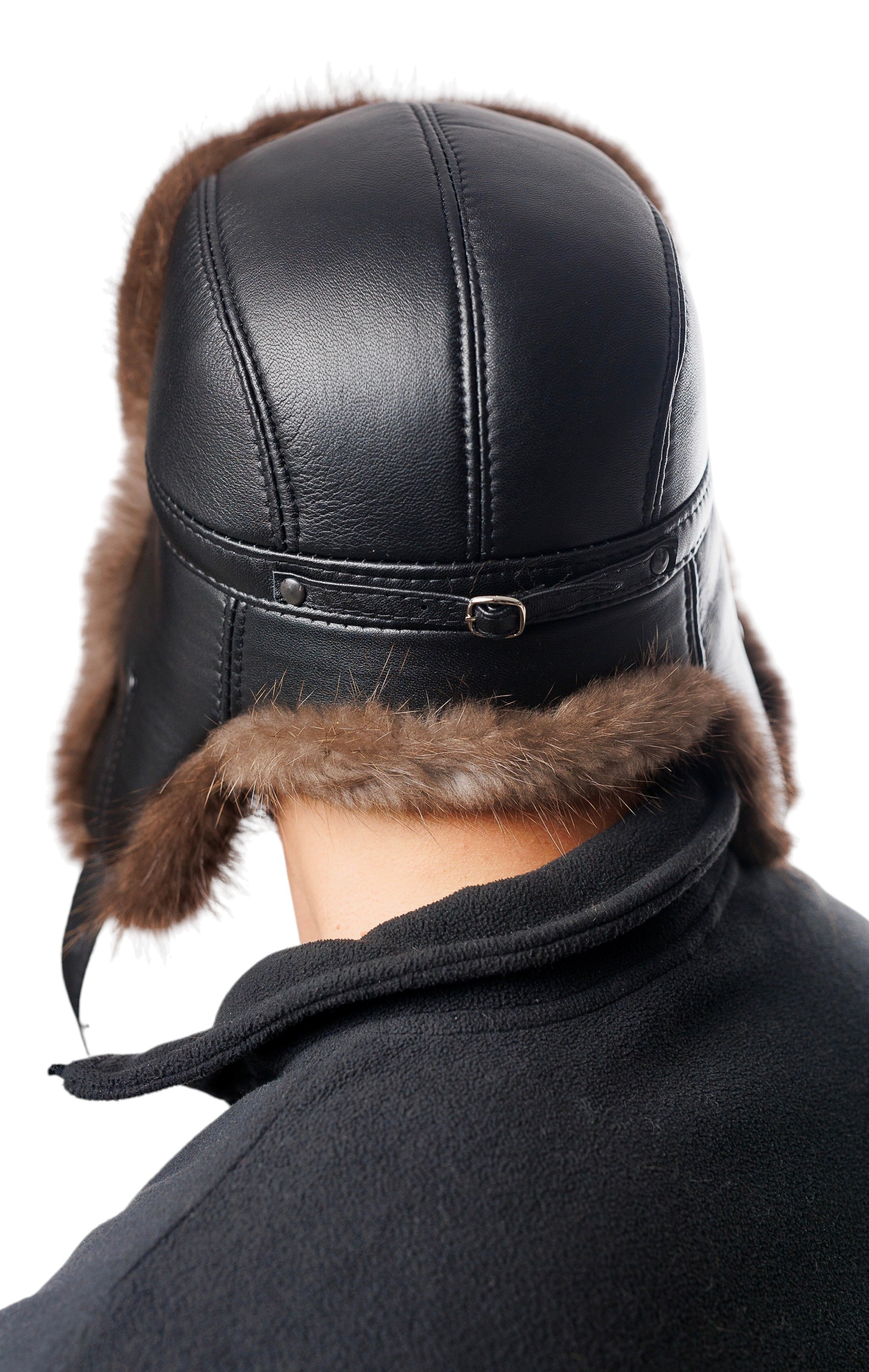 Мужская ушанка из бобра Arctic Nobleman