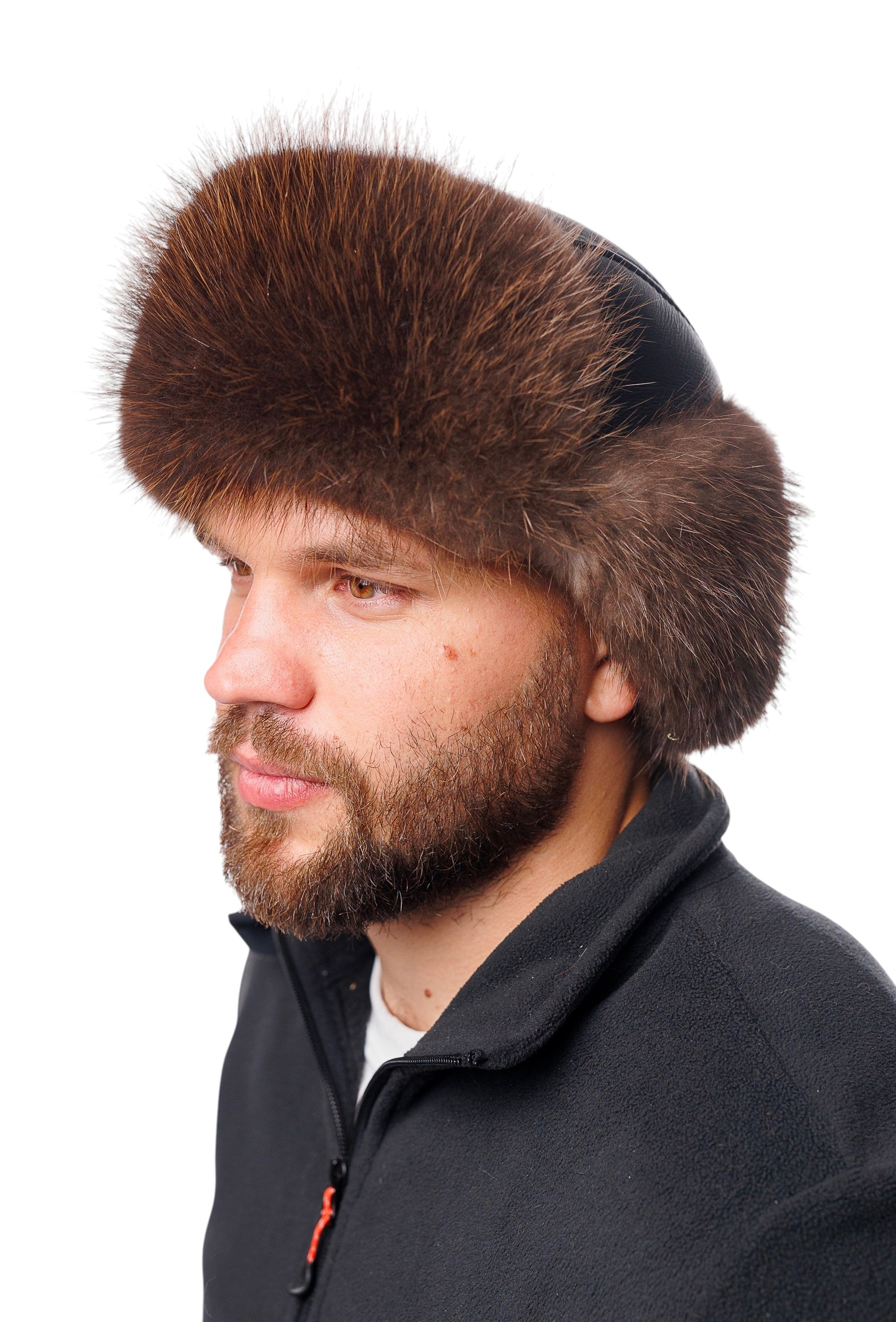 Мужская ушанка из бобра Arctic Nobleman