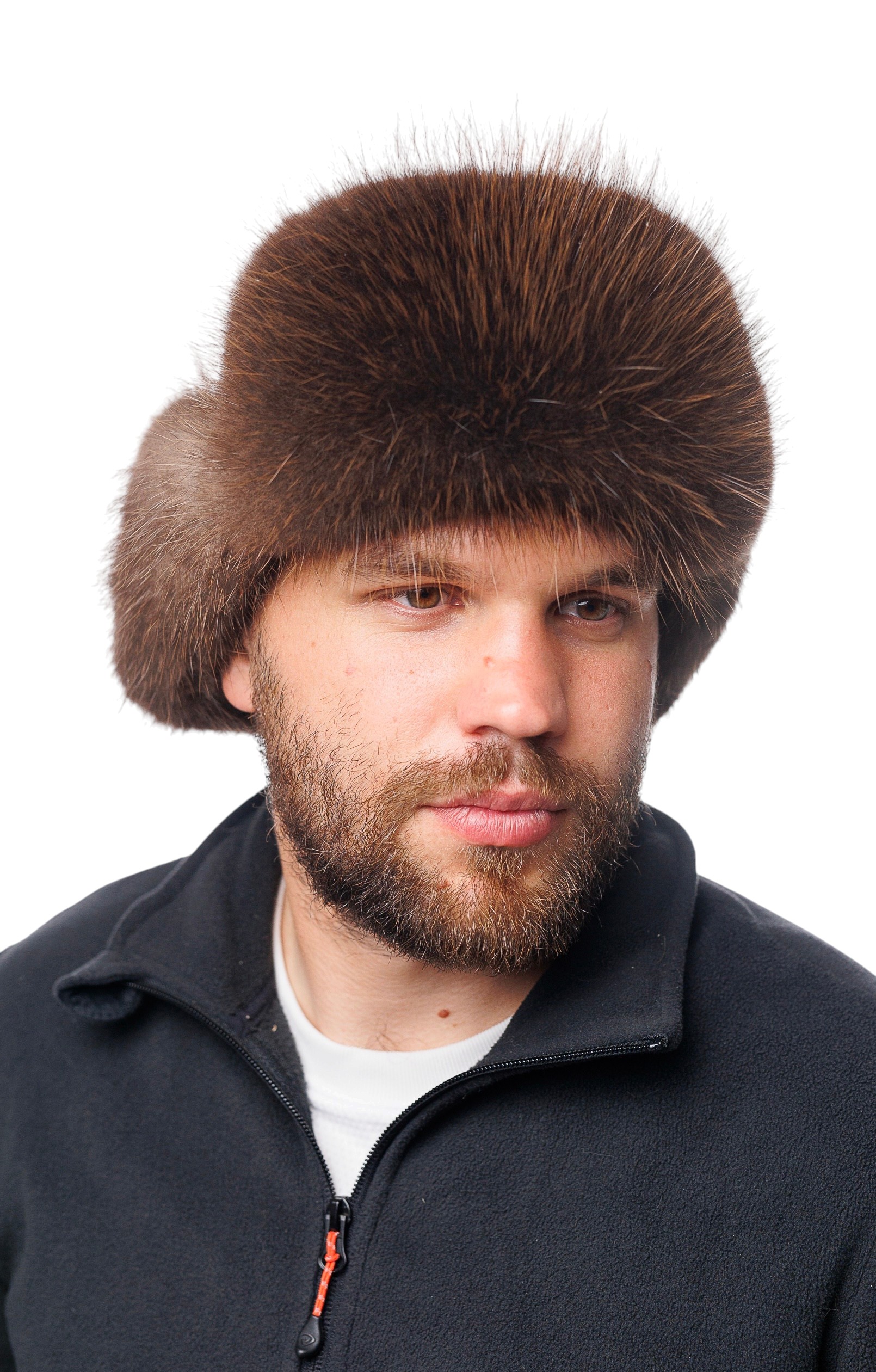 Мужская ушанка из бобра Arctic Nobleman