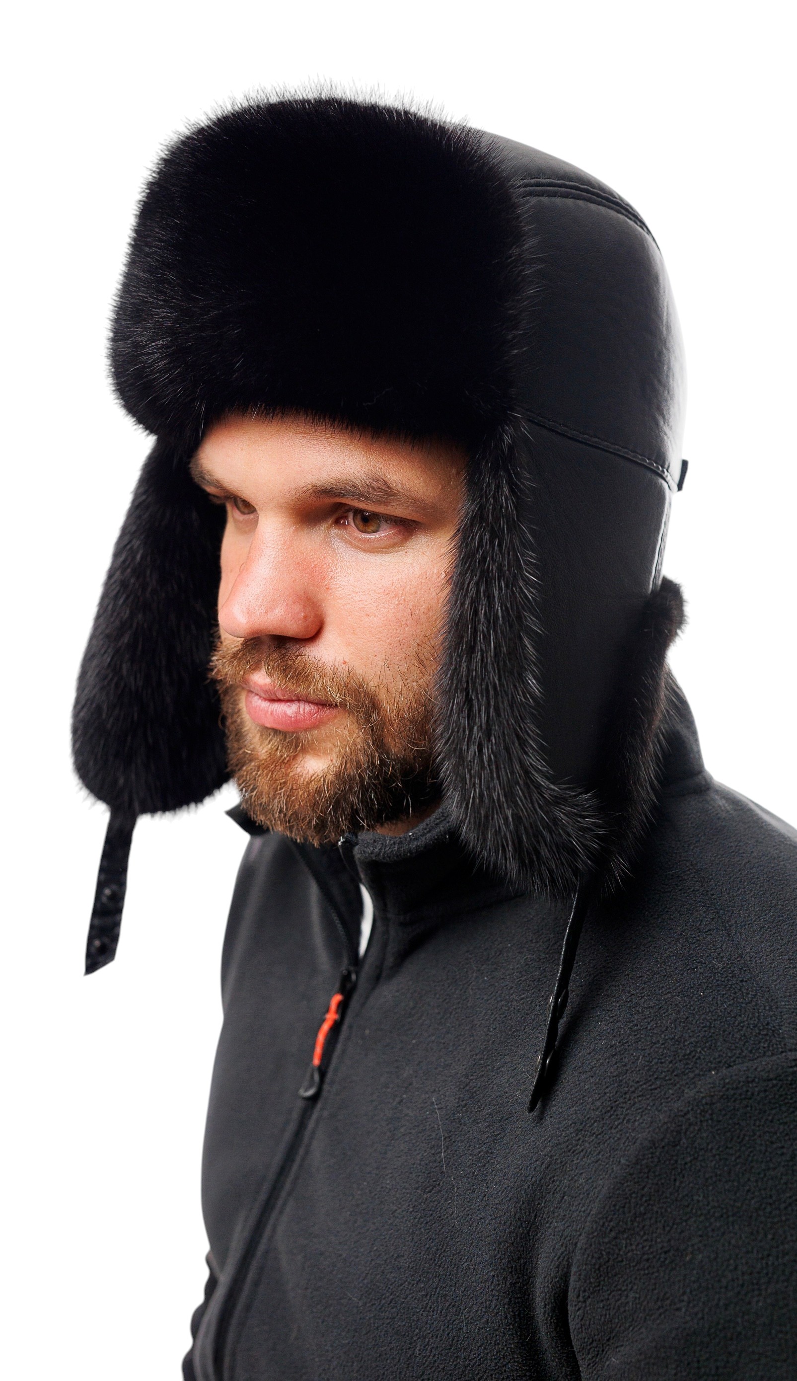 Мужская ушанка из норки Mink Guard 2.0