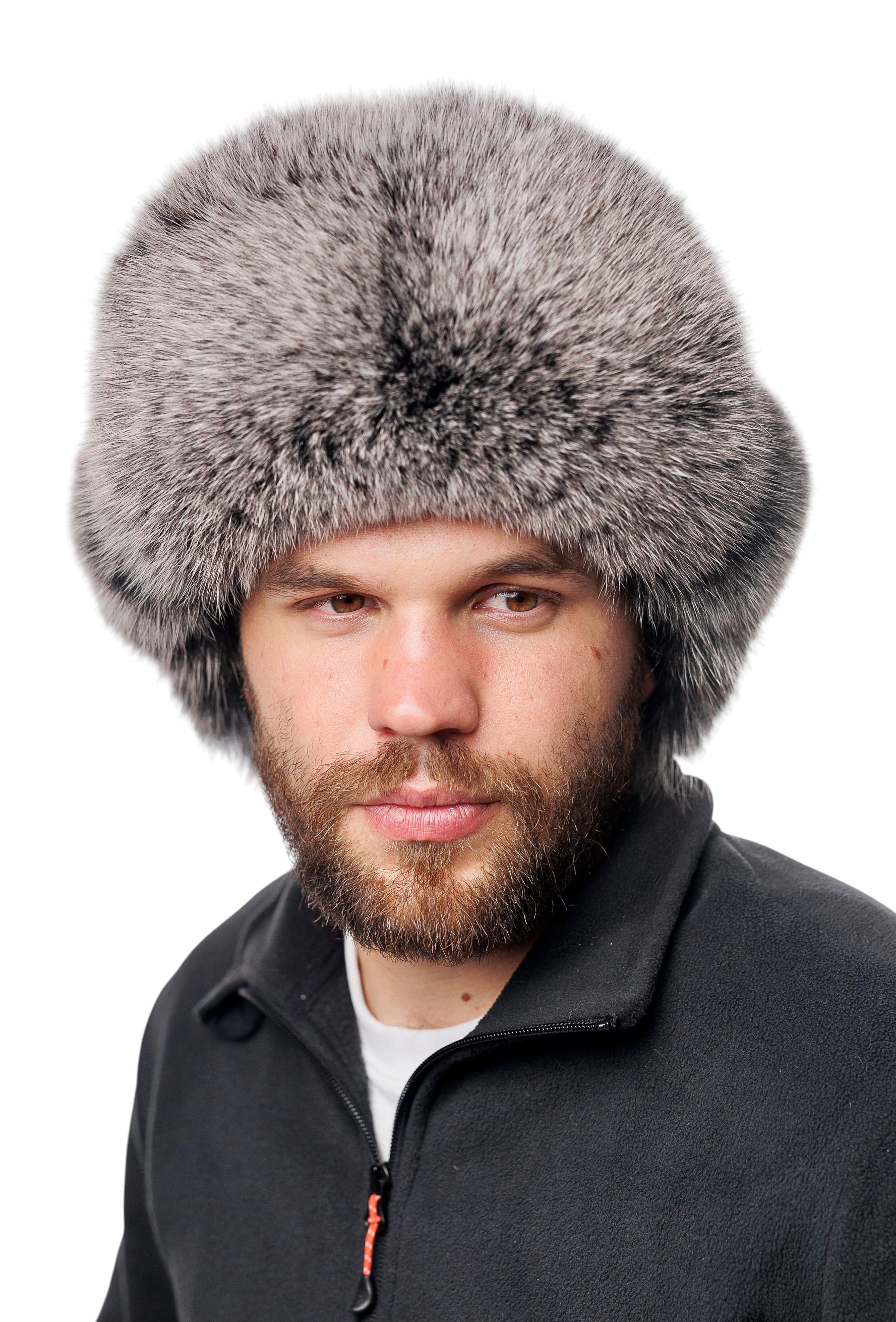 Мужская ушанка из песца Northerner