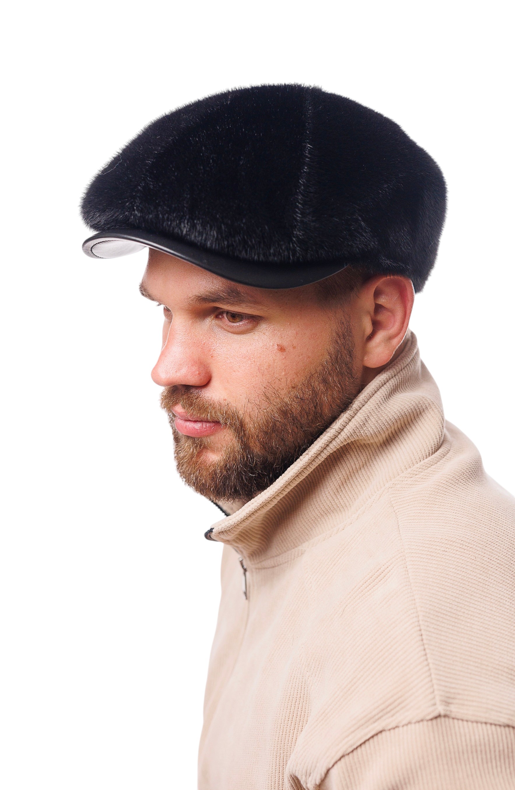 Мужская шапка из нерпы Gentleman’s Style
