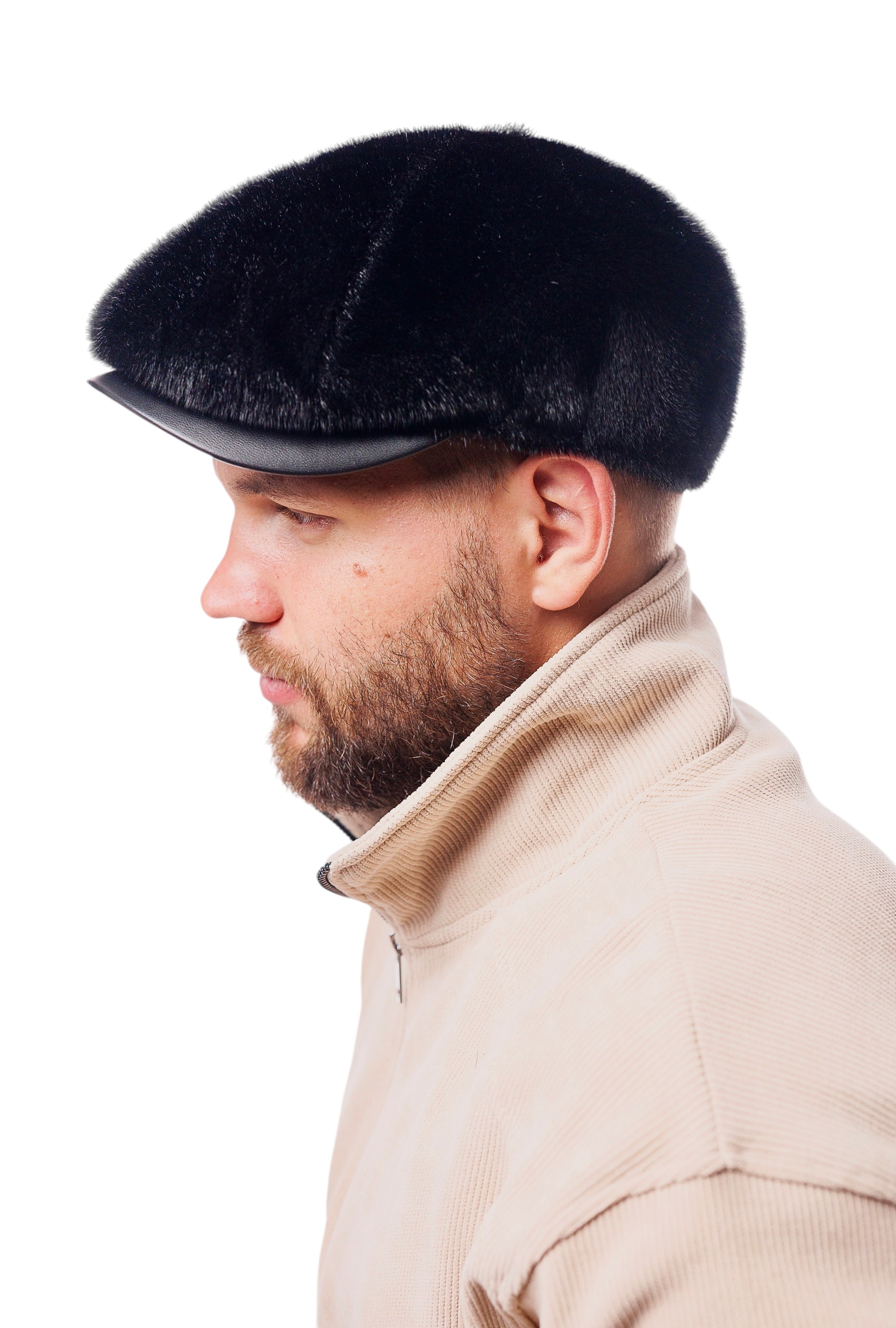 Мужская шапка из нерпы Gentleman’s Style