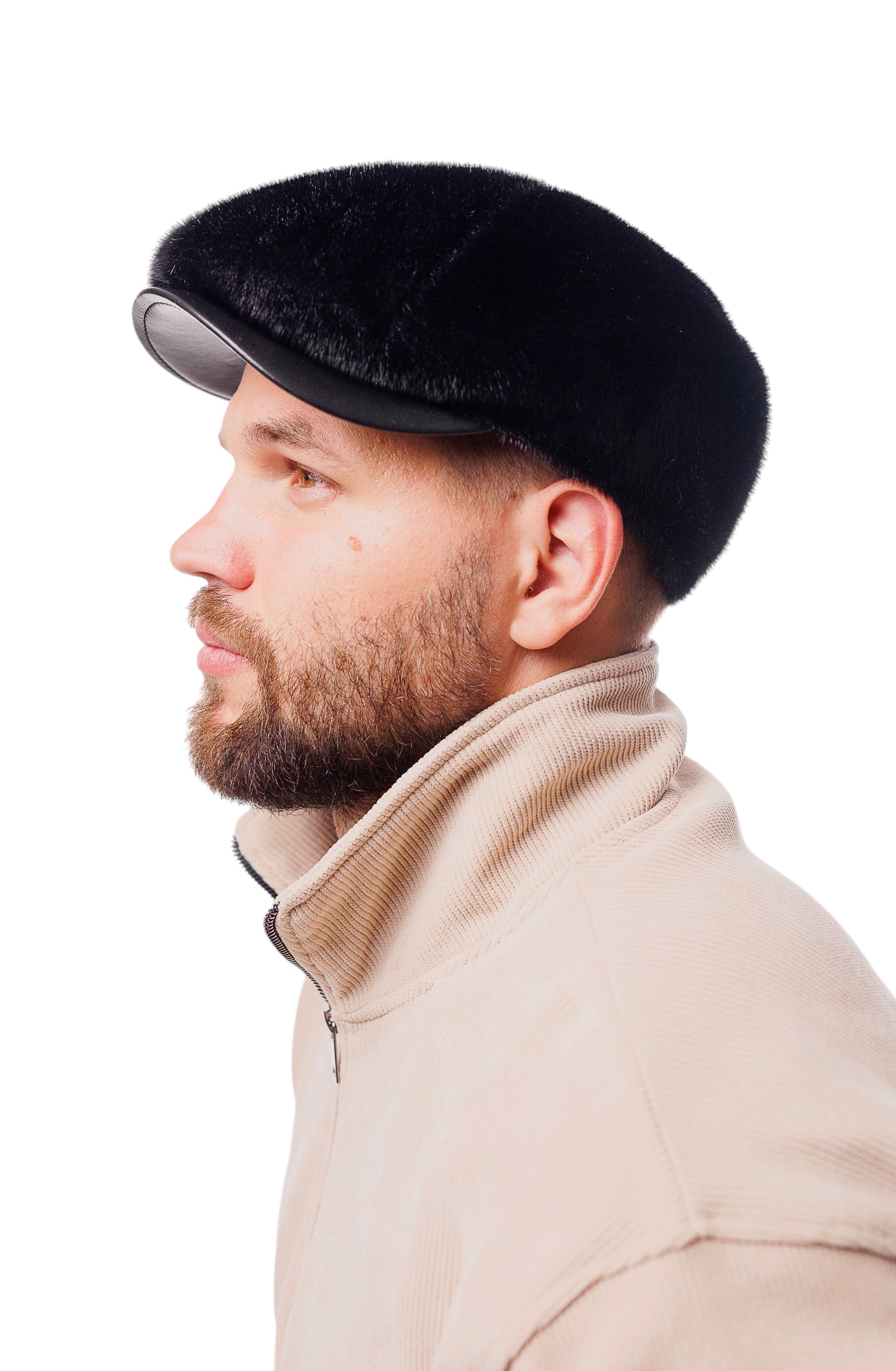 Мужская шапка из нерпы Gentleman’s Style