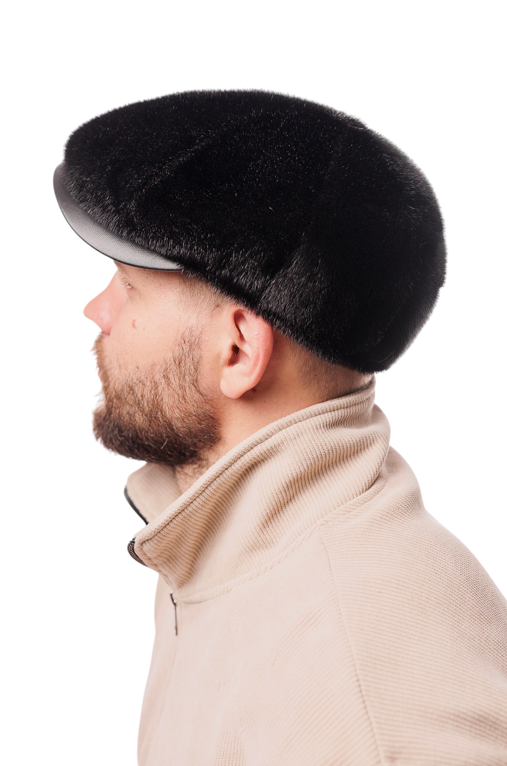 Мужская шапка из нерпы Gentleman’s Style