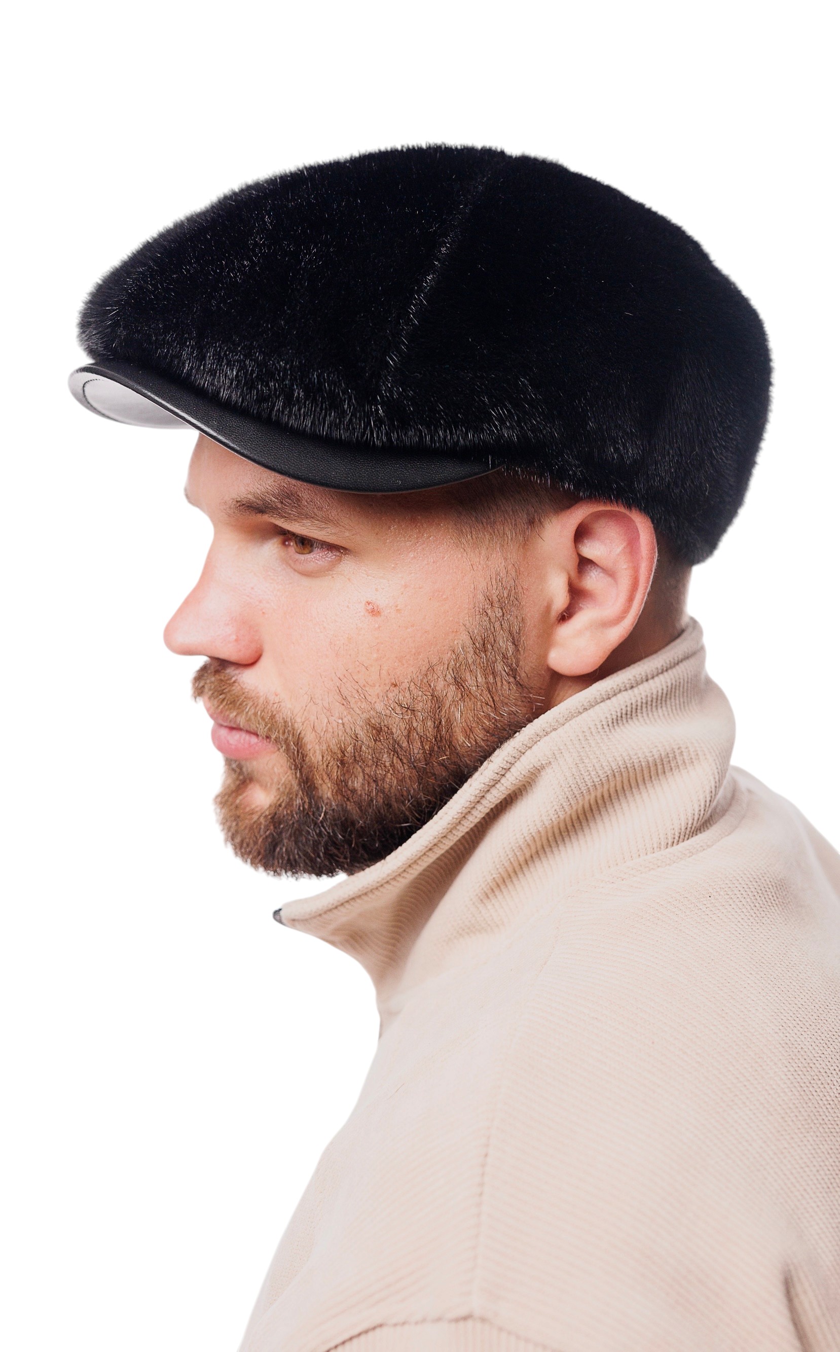 Мужская шапка из нерпы Gentleman’s Style