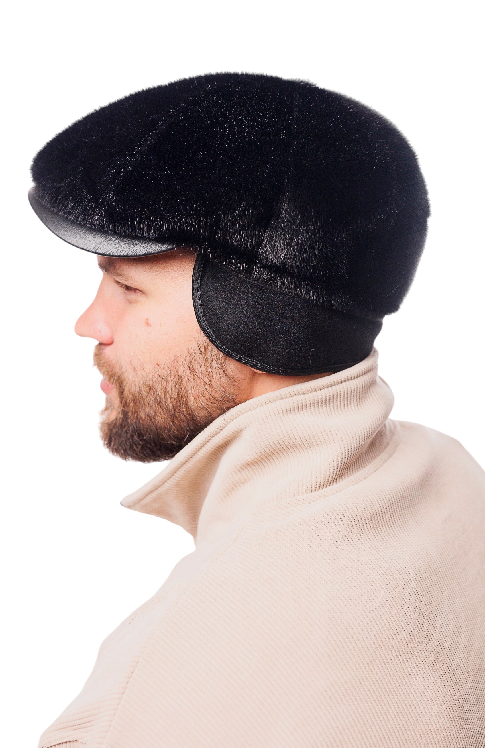 Мужская шапка из нерпы Gentleman’s Style